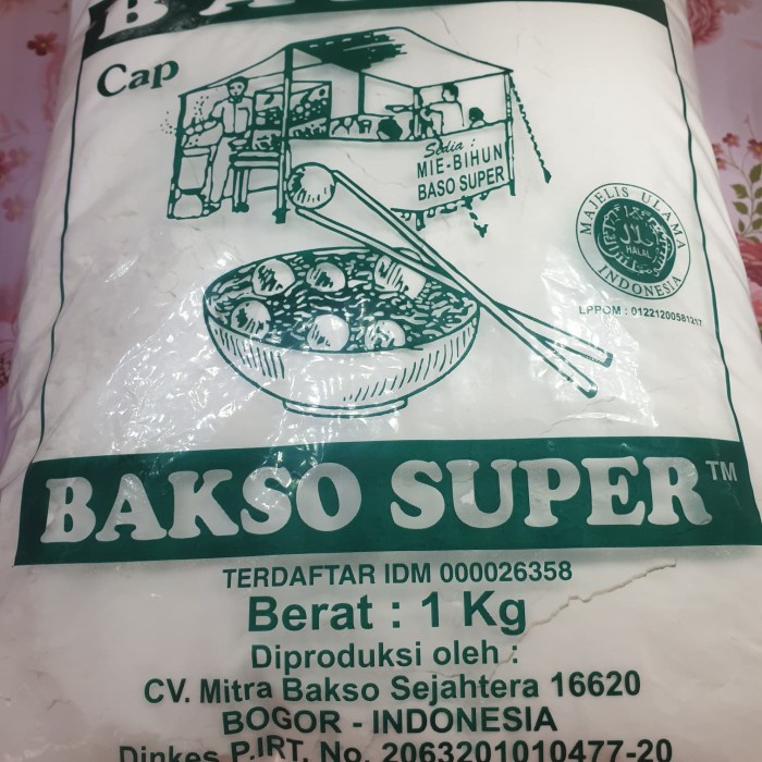 

cs777vv Sagu Aren Tepung Bakso 1 Kg Kualitas Super Da01D100