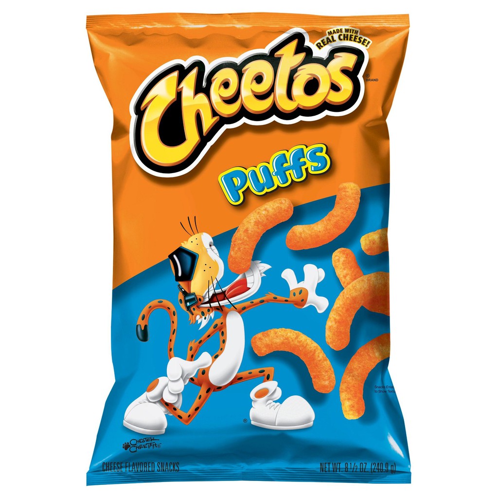 

CHEETOS PUFF CHEESE JUMBO 255Gr USA IMPORT