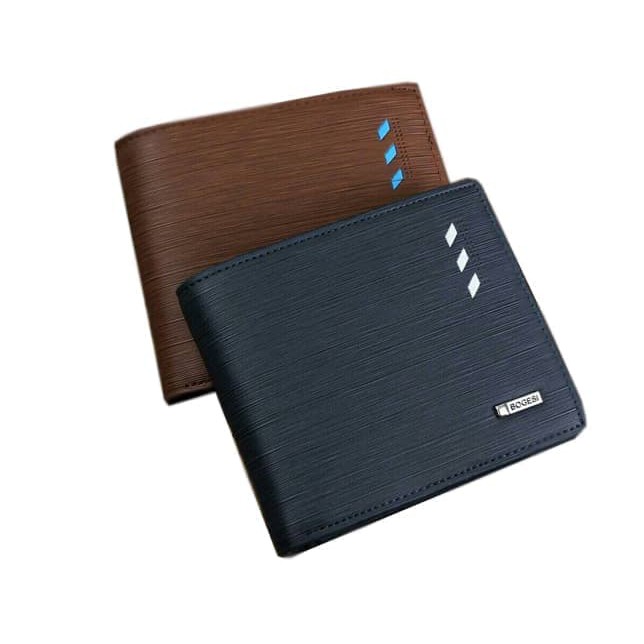 Bogesi Dompet Kulit Pria Horizontal B06R724 PU Leather Fashion Wallet