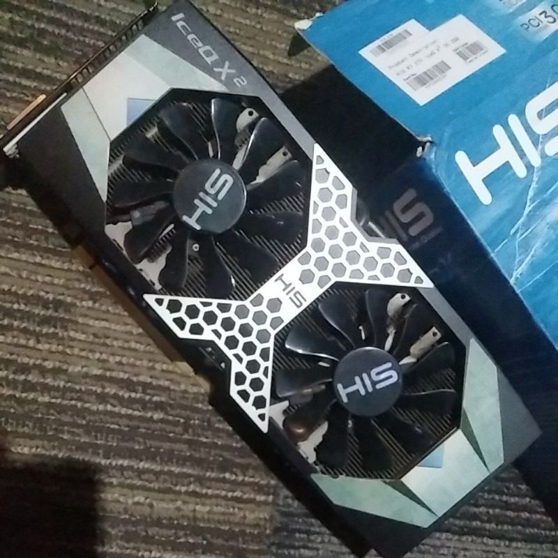 VGA 2GB/256BIT..DDR5..MERK HIS..like,new