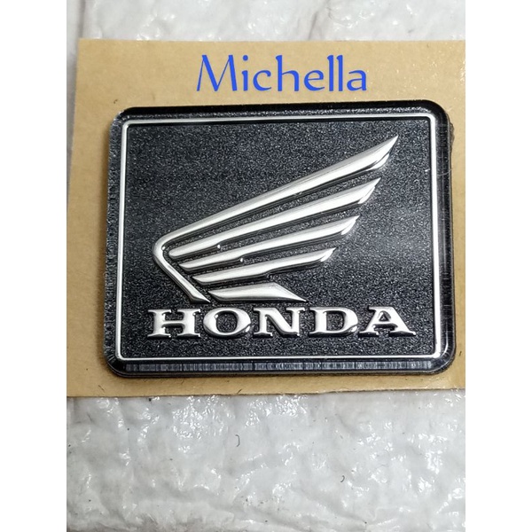 emblem logo sayap Honda 3D ,beat fi ,Vario ,PCX,cb 150, Verza dll buat dashboard/cover kilometer .