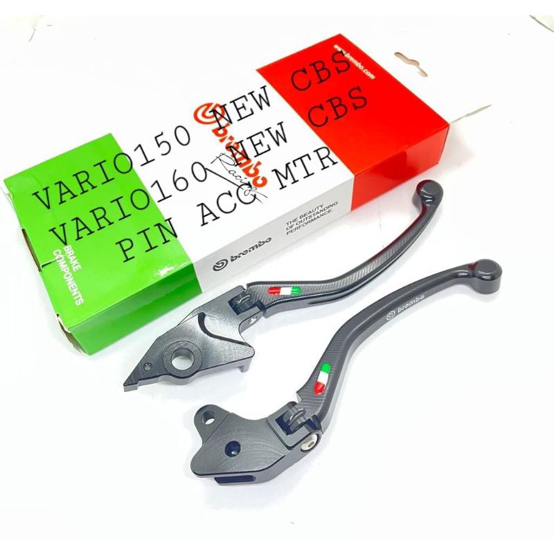 Handle Rem New Vario 160 CBS Full CNC Untuk Master Rem Standar Vario 125/150 New CBS 2011/2023 Vario 160 New CBS 2022/2023 Pnp