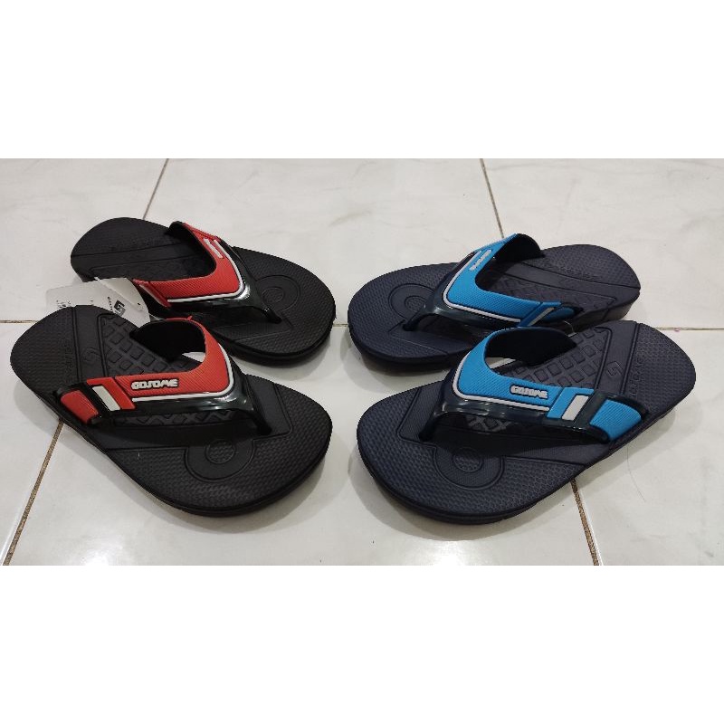 Sandal jepit Gosome ringan, empuk, bahan phylon. Ukuran 30-35