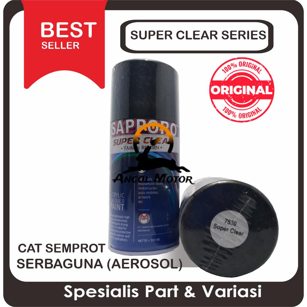 

Sapporo Super Clear Atau Gloss Doff Cat Semprot Pylox Saporo Paint