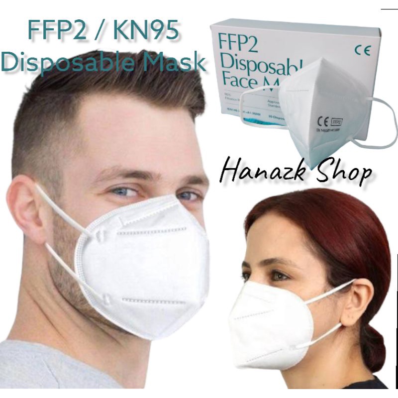 MASKER KN95 FFP2 STANDAR INTERNATIONAL ISI 20 PCS