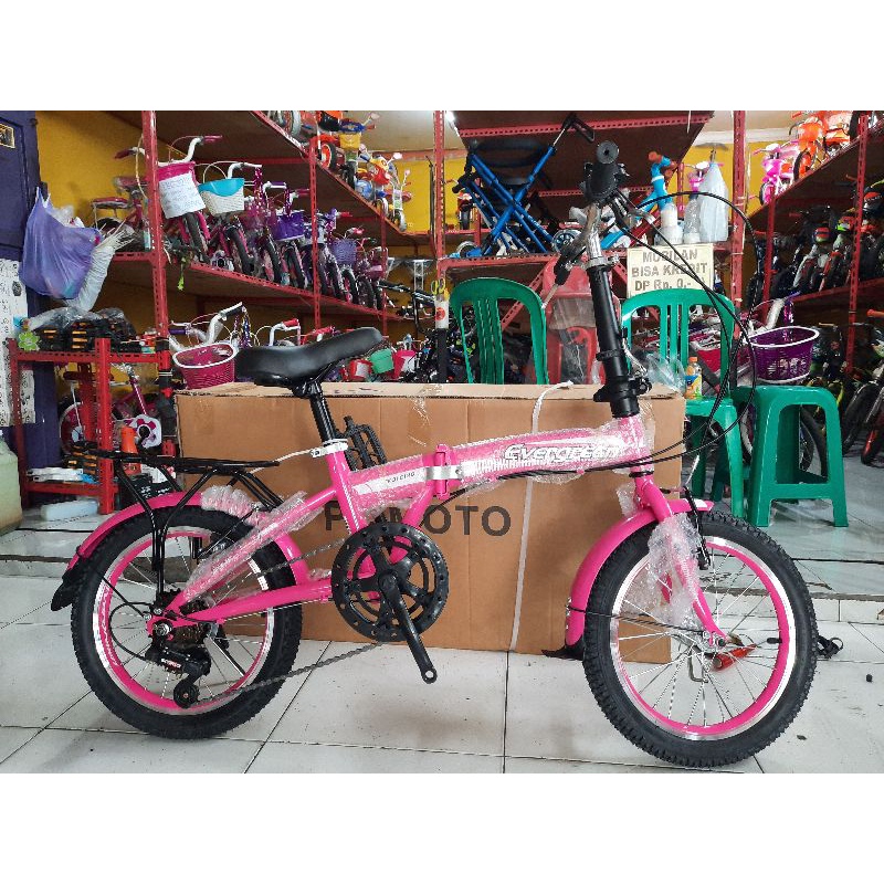 SEPEDA LIPAT 16 EG 2012 6SP / SEPEDA LIPAT 16 AXXIL / Sepeda Lipat / Sepeda Lipat murah/ Sepeda Mura