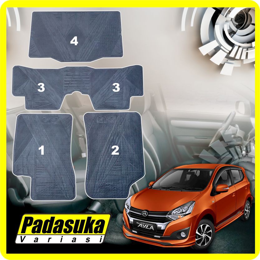 Karpet Ayla 2014 2015 2016 2017 2018 2019 2020 2021 Full Set Full Bagasi Karpet Ayla Murah