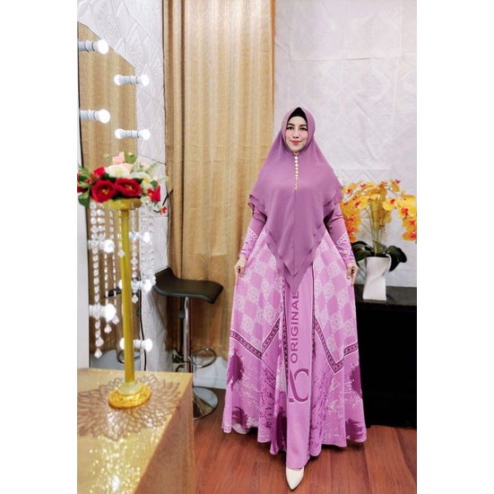 GAMIS SYARI GAMIS SERUTI FEVITA BY AC ORIGINAL