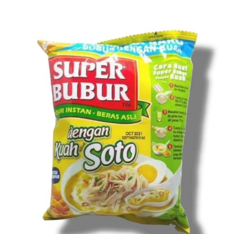 

Super Bubur Rasa Kuah Soto 46gr