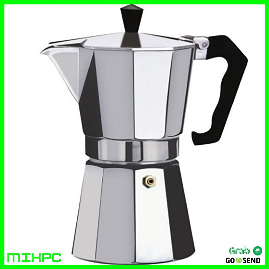 Moka Pot Coffee Maker Espresso 1 2 3 6 9 12 Cups Espresso Coffee Maker