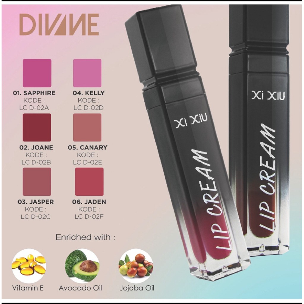 XiXiu Divine Lip Cream Matte