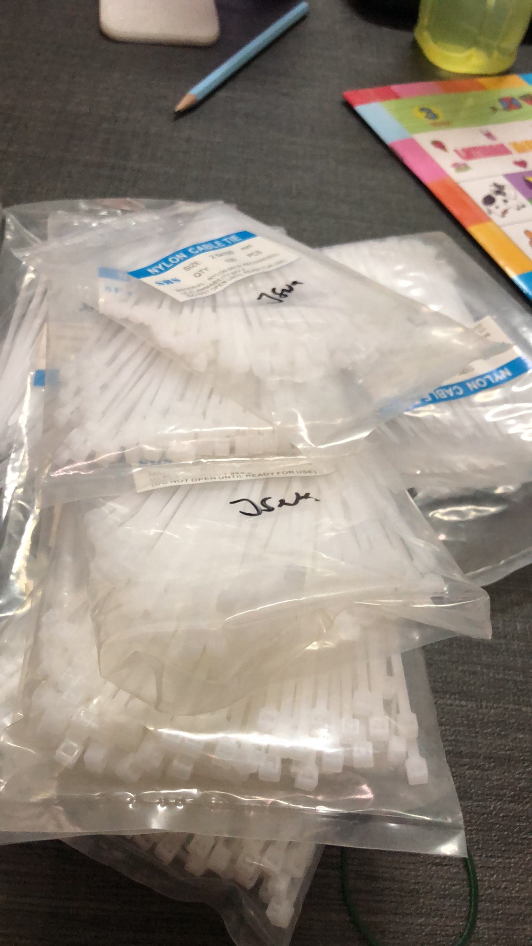 Kabel Tie - Kabel Ties - Nylon Cable Tie 2.5x100 - Pengikat Kabel