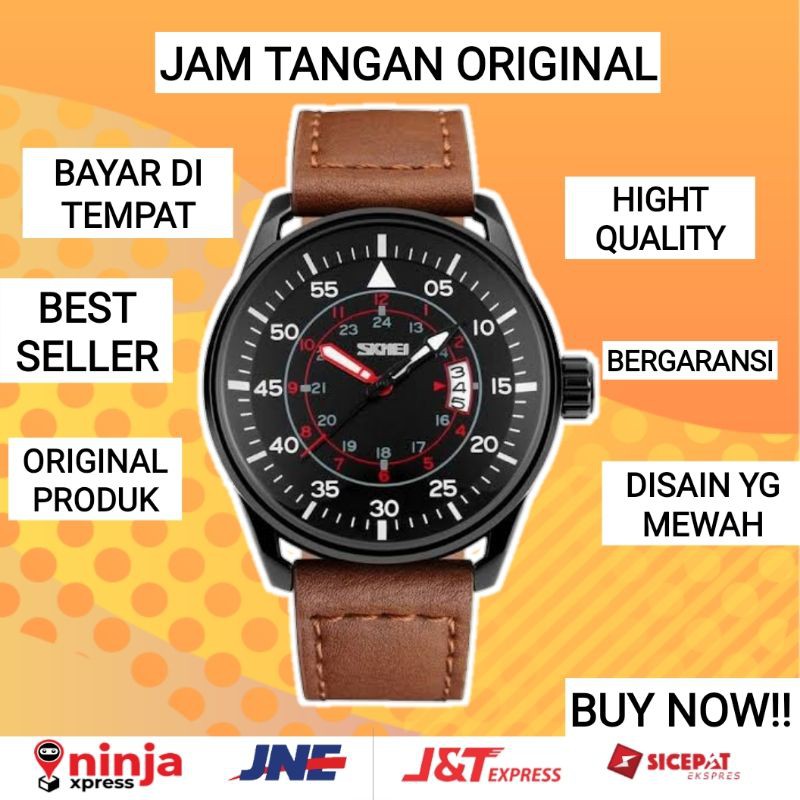 jam tangan analog fashion pria cowok original murah aksesoris cowo