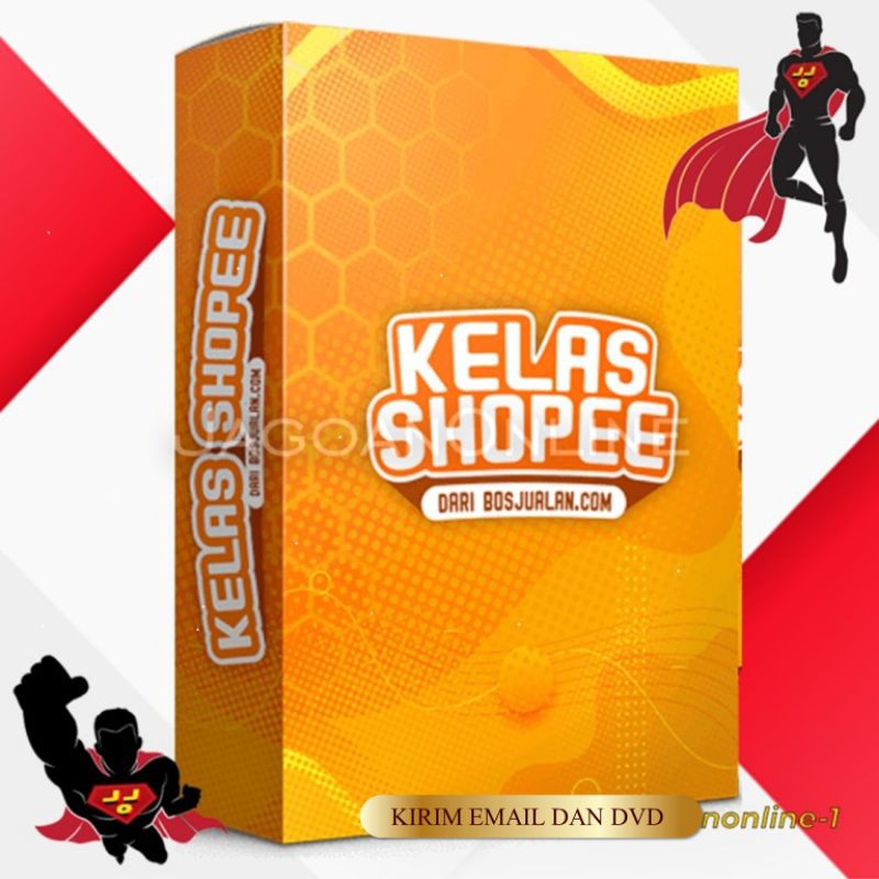 JKTJO   Ecourse KELAS SH0PIEE BosJualanCom Marketplace Oranye