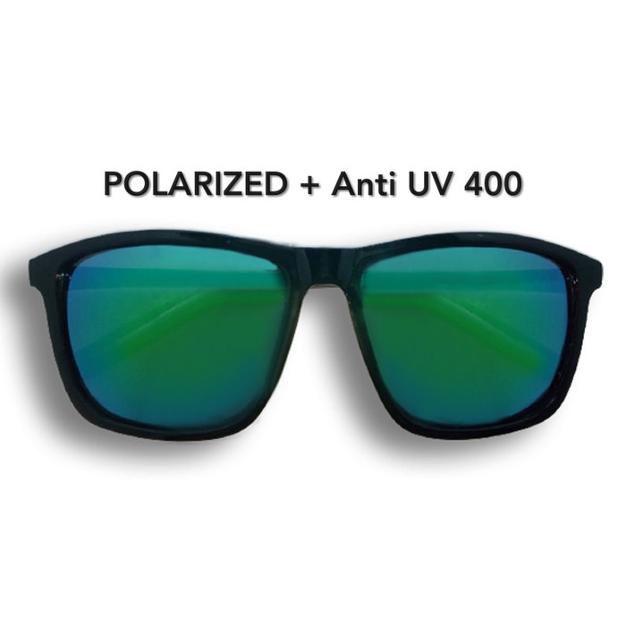 misi- BARU Kacamata Polarized Kacamata Hitam Kotak Premium Kaca mata Pria