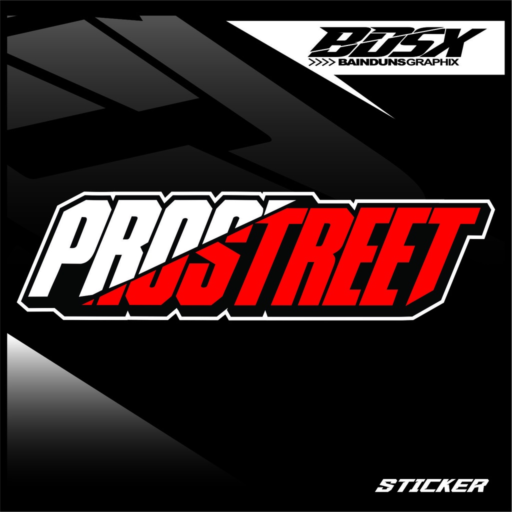 STICKER PROSTREET