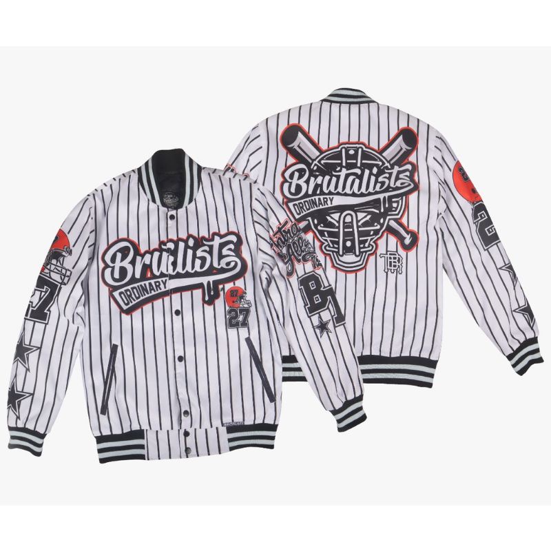 JAKET VARSITY BASEBALL ORI