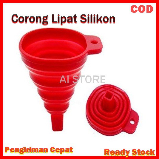 Corong Lipat Silikon Untuk Refill Sabun Minyak | Silicon Funnel