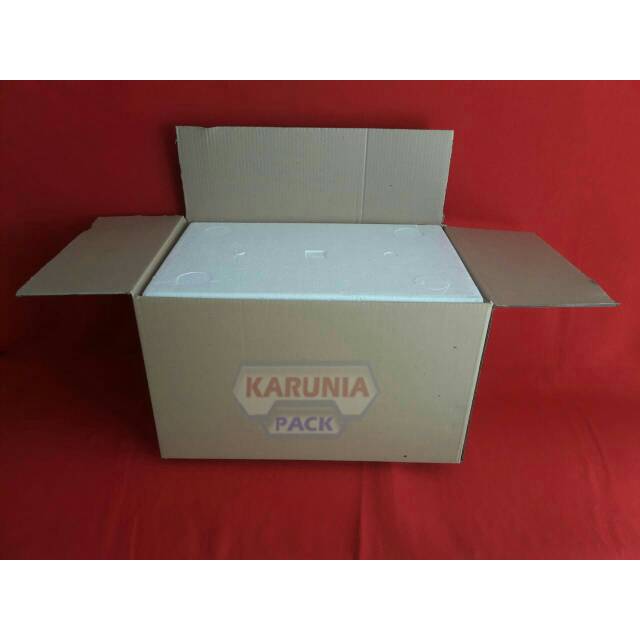 

Kardus+Box styrofoam (Benur)