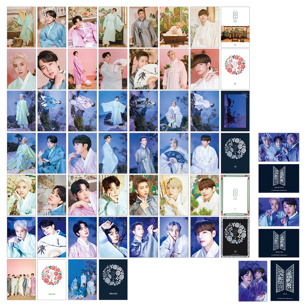 Kartu Pos Foto Kpop BTS LOMO DALMAJUNG BASIC / SPECIAL Untuk Hadiah Army