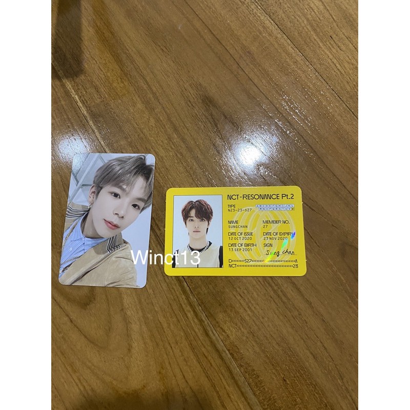 NCT RESONANCE PT 1 PT 2 Departure YB PC DOYOUNG WINWIN SHOTARO TEN SUNGCHAN