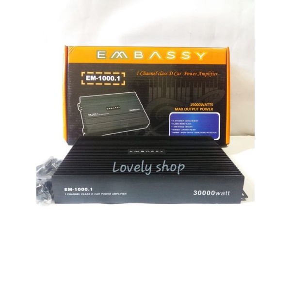 POWER MONOBLOCK EMBASSY EM-1000.1