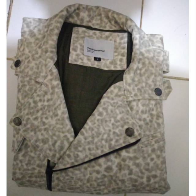 Synthetic Leather Jacket Thanksinsomnia