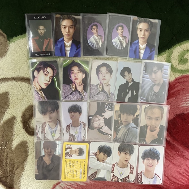 doyoung nct photocard access card ac past yb yearbook make a wish maw irregular regular punch kihno