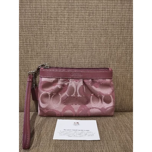 Dompet coach pink