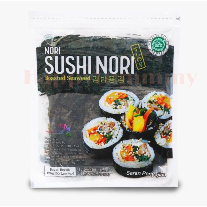 HPT - JAVA SUSHI NORI Rumput Laut Kimbap Seaweed Halal MUI