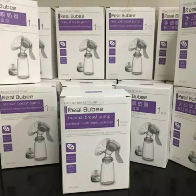 Breastpump manual real bubee