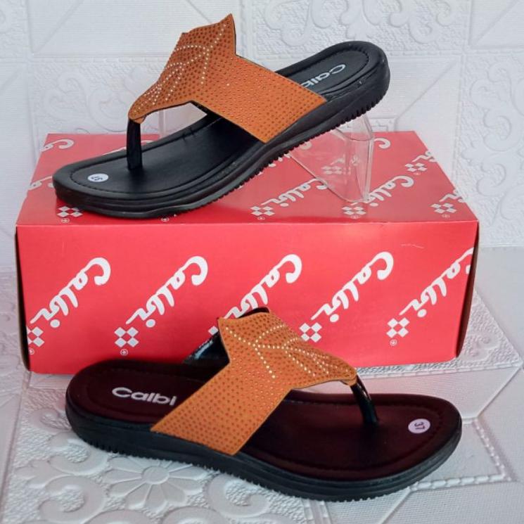[SKU : AQR0K] Sandal Calbi Teplek /Sandal Calbi wanita murah/Sandal calbi teplek/sandak termurah/san