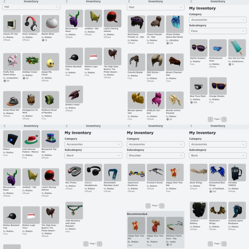 Jual Akun Roblox Female Adopt Me, Bloxburg,Survive The Hunter  Indonesia|Shopee Indonesia