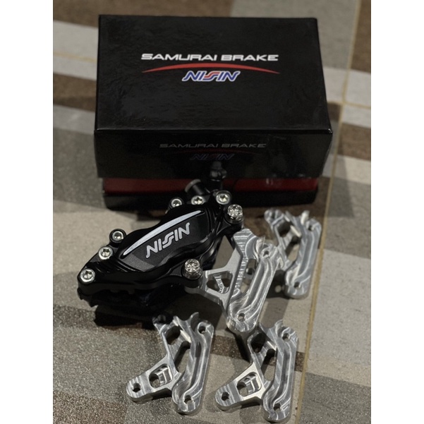 BREKET CALIPER SAMURAI NISSIN 4P FOR NINJA SS - NINJA R 300MM