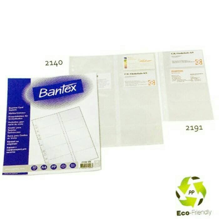 

bussiness card/plastik name card/ kartu nama Bantex