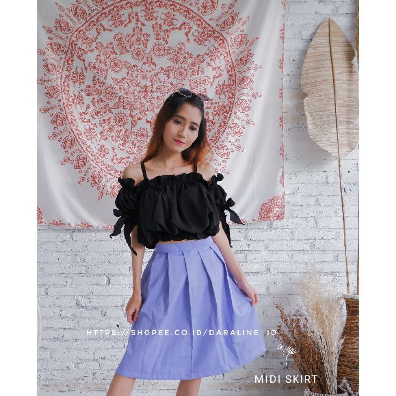 Daraline Midi Tennis Skirt / 55cm