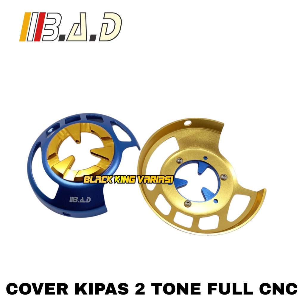 cover tutup kipas full cnc motor gt 125 j sporty nouvo two tone