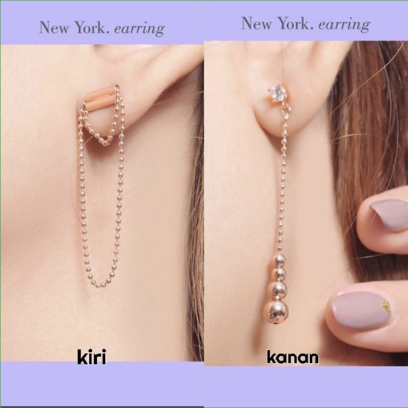 ANTING TUSUK GIWANG PANJANG RANTAI BOLA UBS KADAR 375