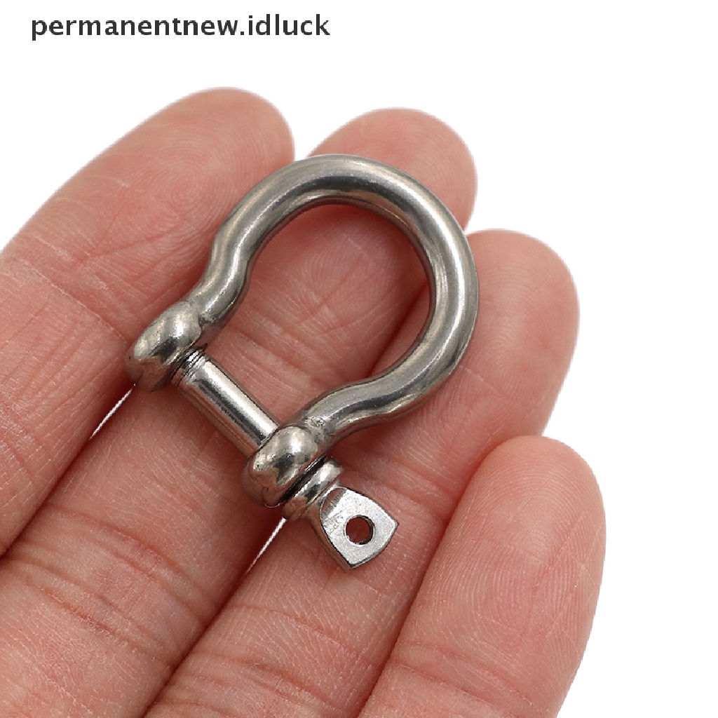 5 Pcs Sekrup pin shackle Rigging m4 304 stainless steel