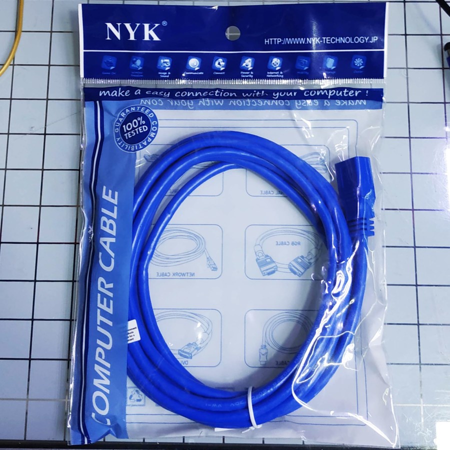 NYK Kabel USB 3.0 Extension male to female 3M