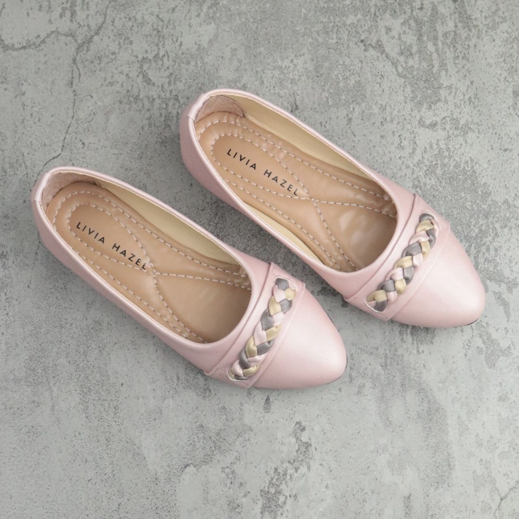 Flatshoes Anak Perempuan Model Kepang BR04