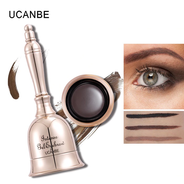 UCANBE 3 Colors Bell Shaped Gel Eyebrow