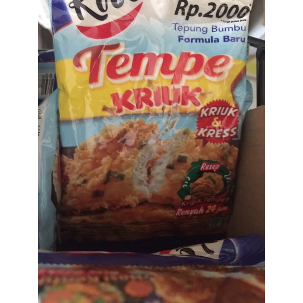 

Kobe Tepung Bumbu Tempe Kriuk 70gr