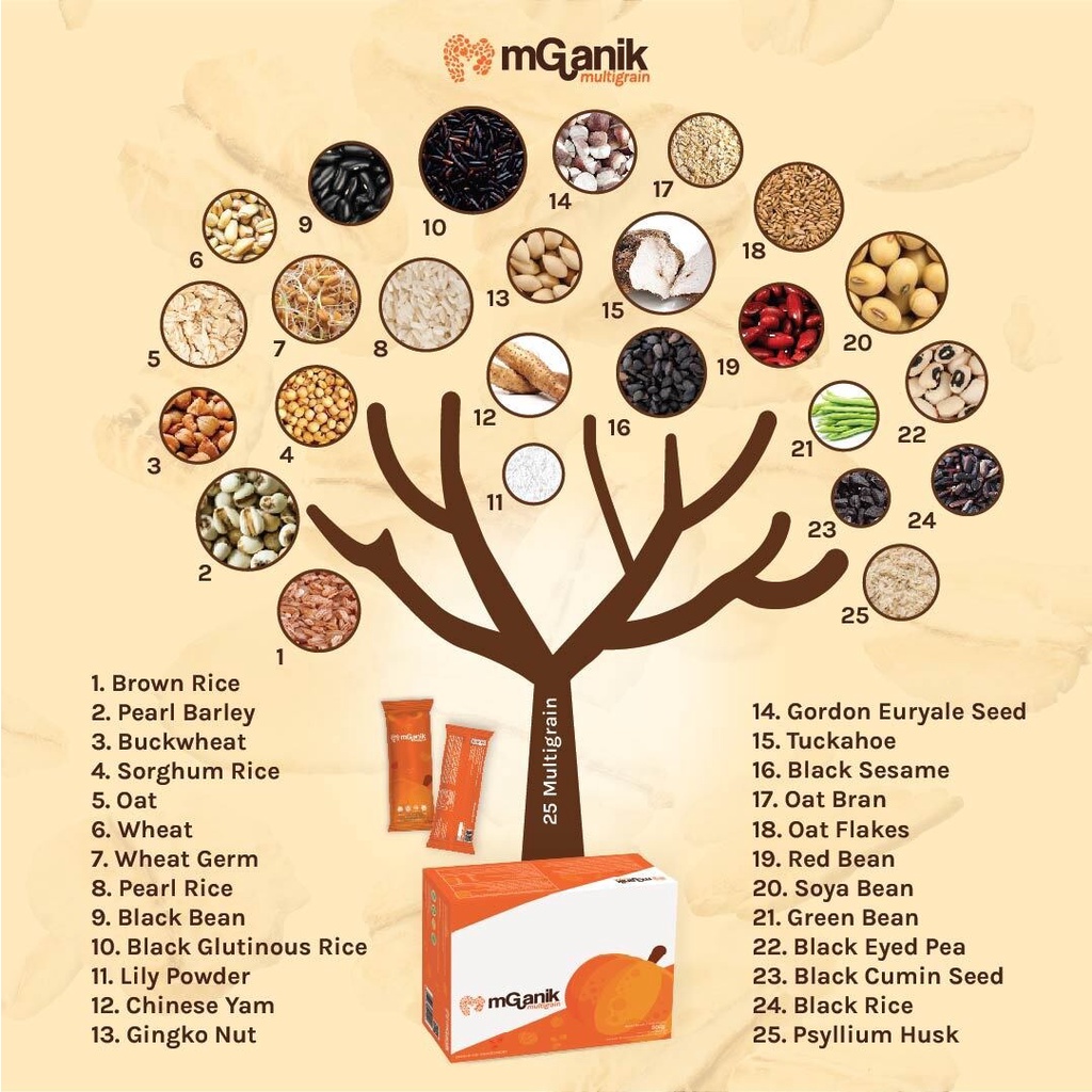 mGanik Superfood 20 Sachet