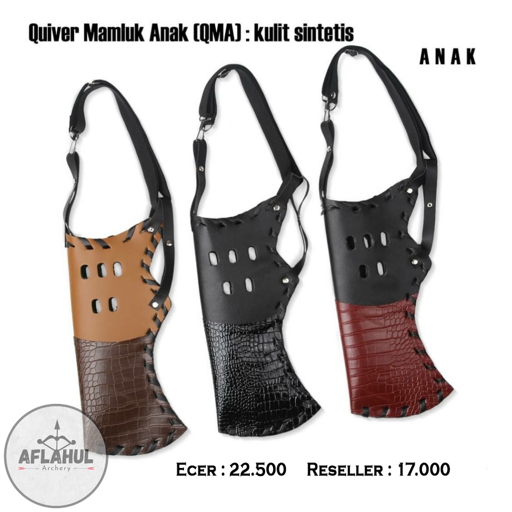 Quiver Mamluk Anak Aflahul Archery | Olahraga Panahan Murah Busur Panah Horsebow Archery