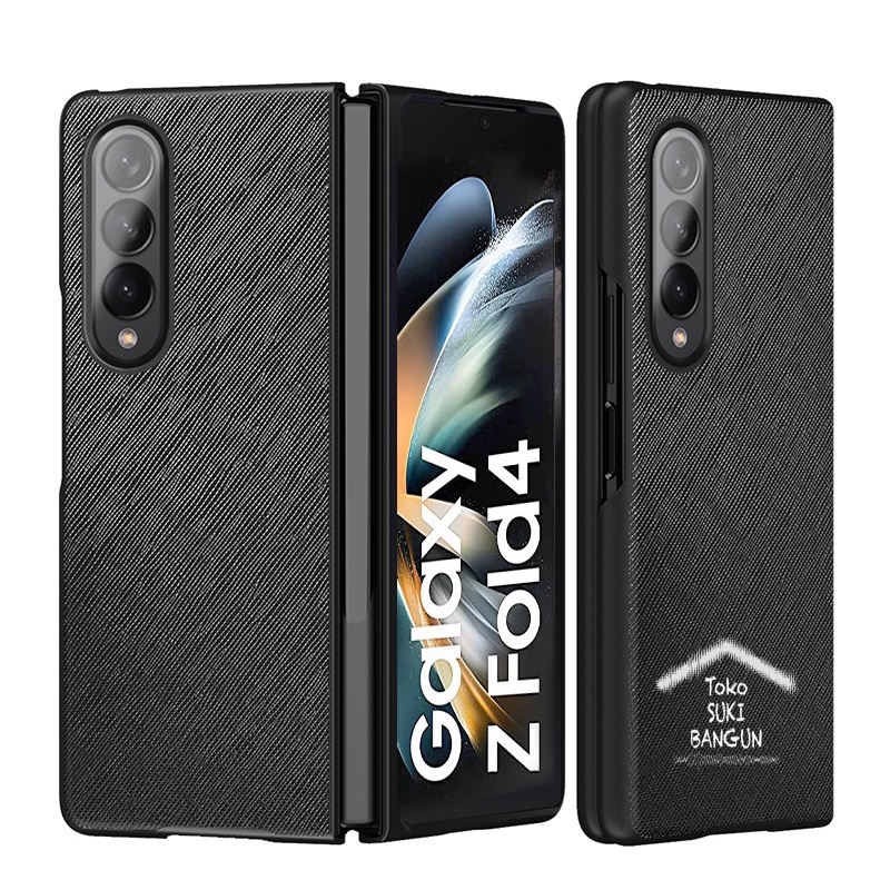 Case Samsung Galaxy Z Fold4 Fold 4 CROSS Pattern Cover Pouch Protector Casing ZFO4-003