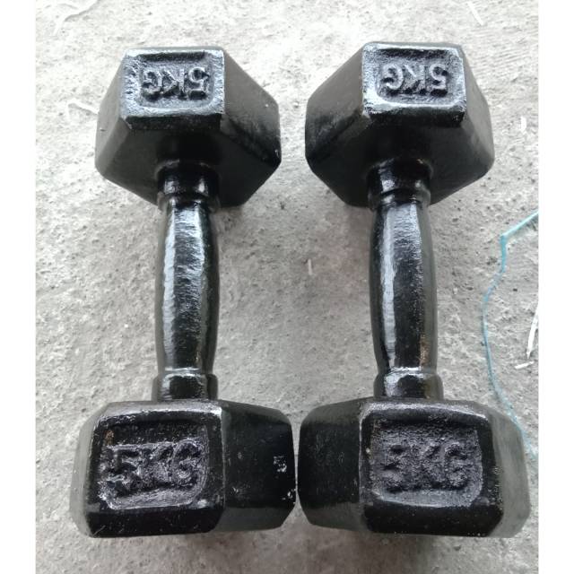 Barbel besi 5kg (1pcs)