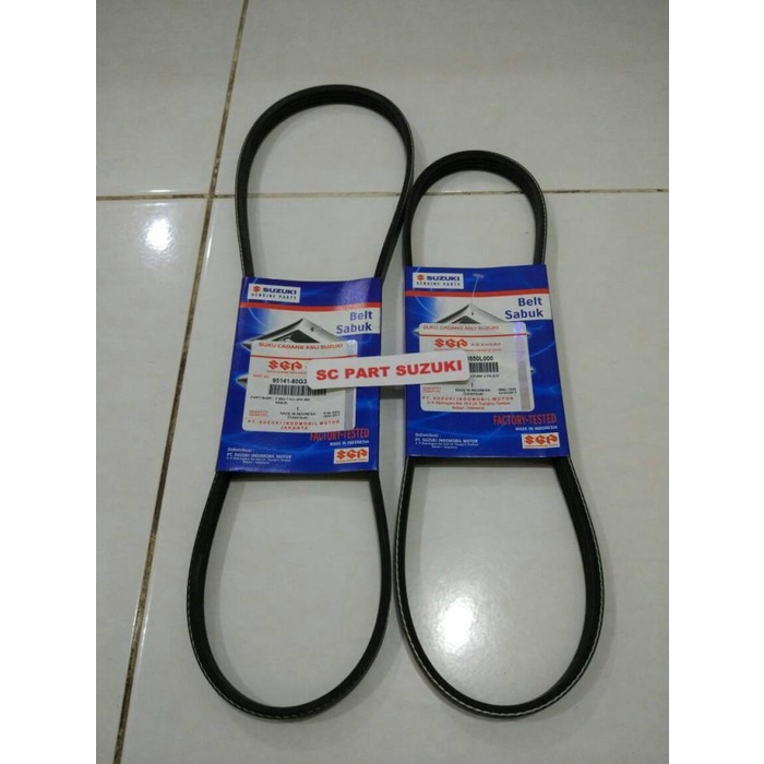 Belt | Fan Belt Tali Kipas Mesin Set Suzuki Baleno Lama Old