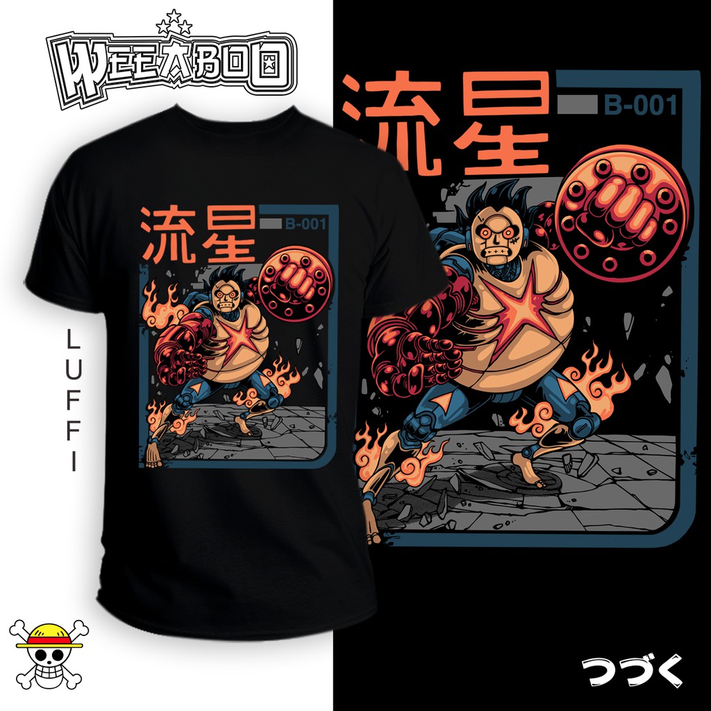 T-shirt Anime - One Piece - Luffy - Gear Fourth