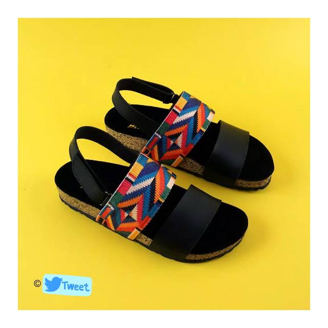 SB ~ SANDAL BIRKEN WANITA TALI WEBING